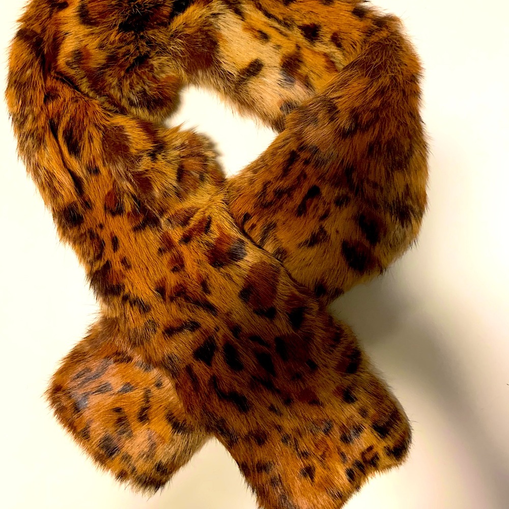 Authentic Rabbit Fur Scarf